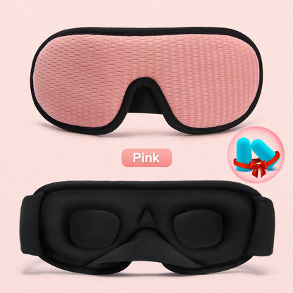 3D Sleep Mask Light Blocking Eye Cover for Travel