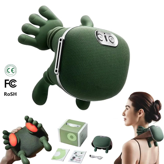 Portable Kneading Massage Pillow Head Pain Relief Electric  Massager