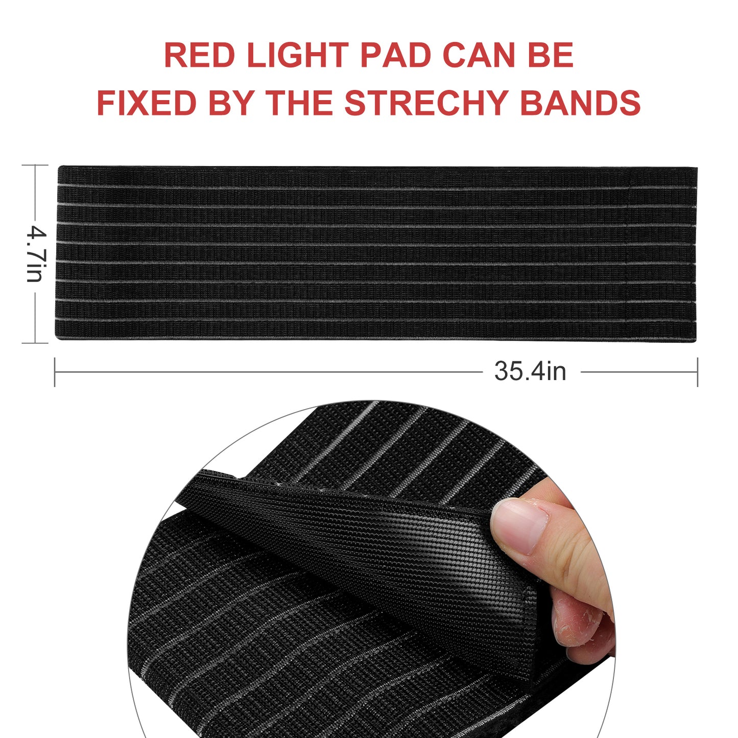 Kinreen Red Light Therapy Wrap Belt Infrared Pain Relief Body Contouring