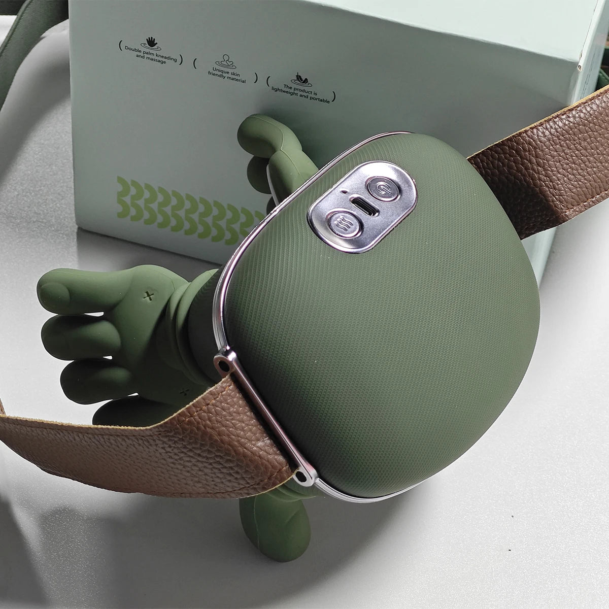 Portable Kneading Massage Pillow Head Pain Relief Electric  Massager