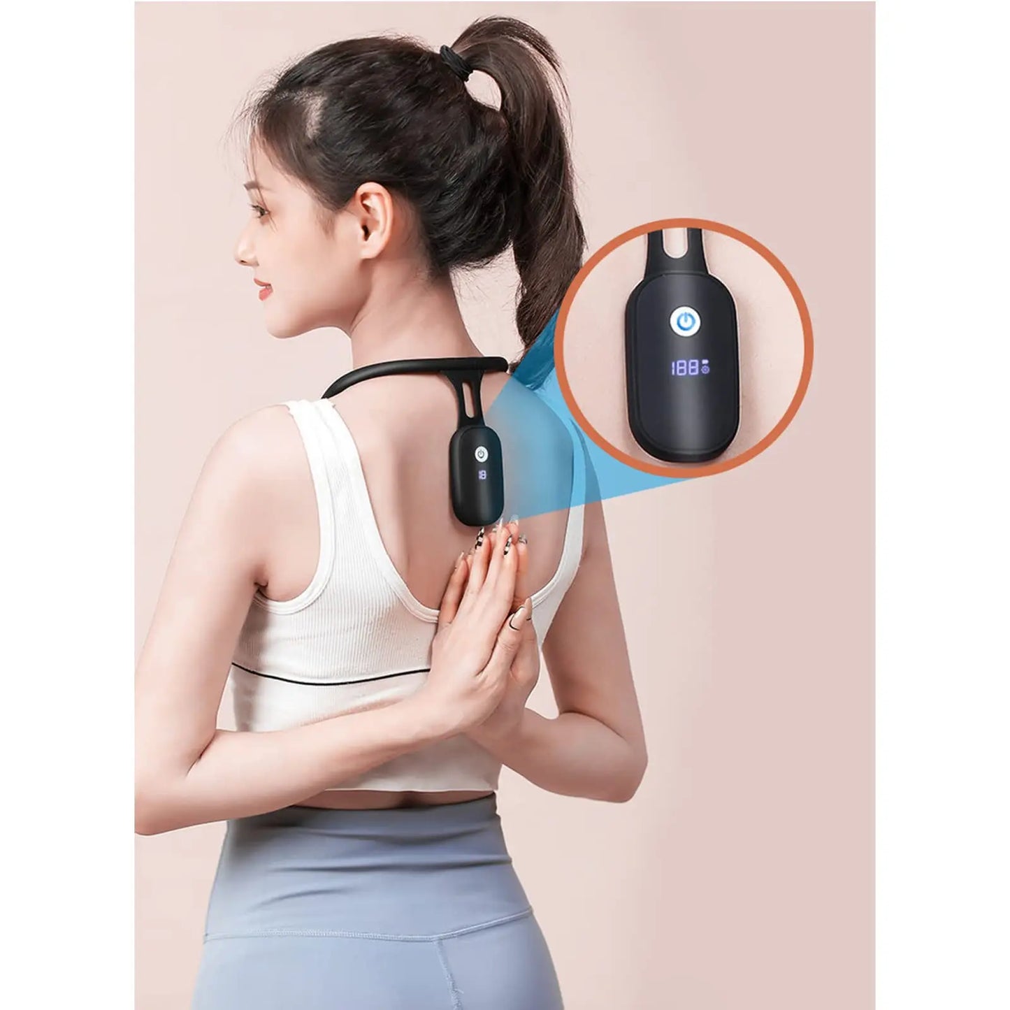 Mini Massage Gun Deep Tissue Muscle Relaxation Fascia Gun Rechargeable