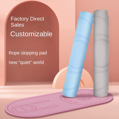 Eco-Friendly Foldable Non-Slip TPE Yoga & Jump Rope Fitness Mat
