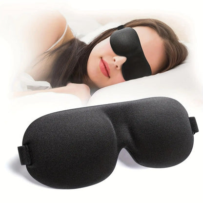 Black Comfortable Sleep Eye Mask