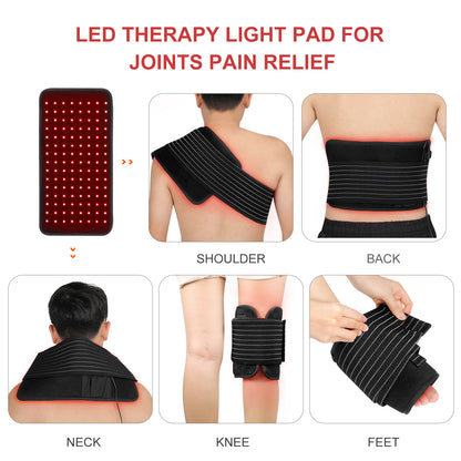 Kinreen Red Light Therapy Wrap Belt Infrared Pain Relief Body Contouring