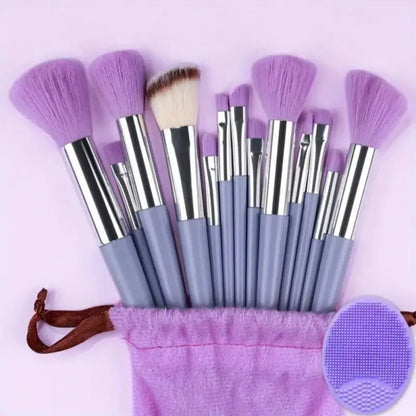 Professional Soft Fluffy Makeup Brush Set for Foundation & Blending