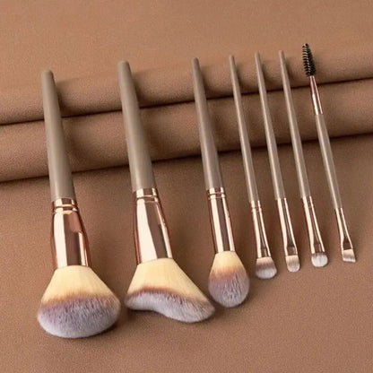 Professional Soft Fluffy Makeup Brush Set for Foundation & Blending