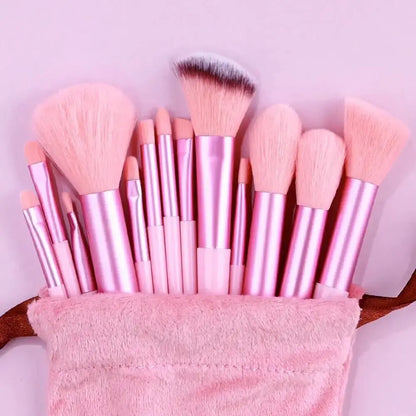 Professional Soft Fluffy Makeup Brush Set for Foundation & Blending