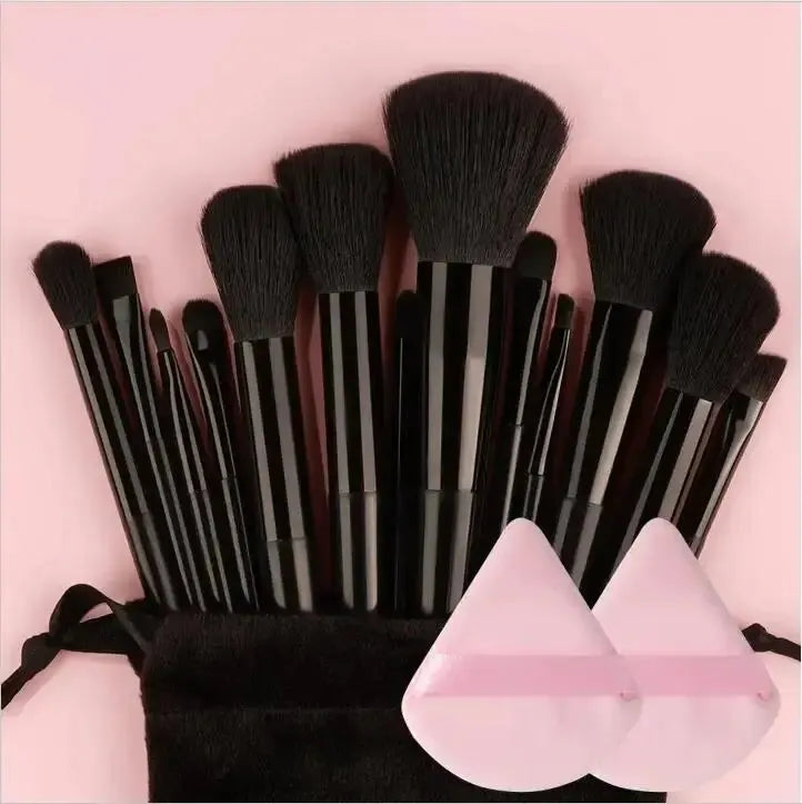 Professional Soft Fluffy Makeup Brush Set for Foundation & Blending