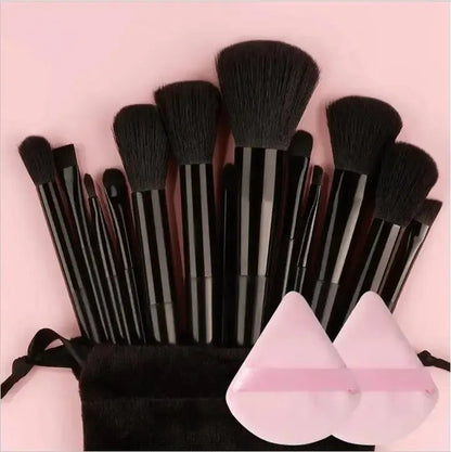 Professional Soft Fluffy Makeup Brush Set for Foundation & Blending