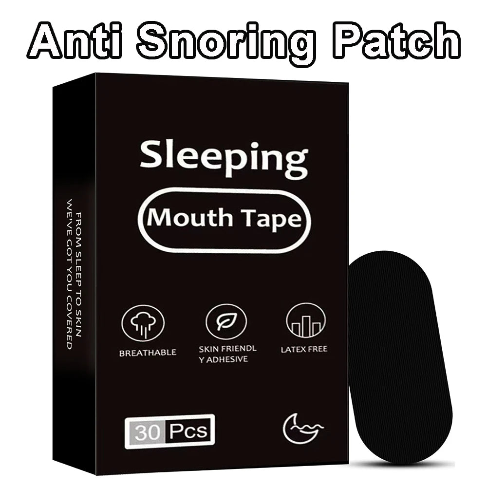 Anti-Snoring Mouth Tape Sleep Strips for Better Breathing & Sleep Support