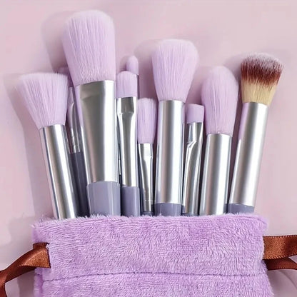 Professional Soft Fluffy Makeup Brush Set for Foundation & Blending
