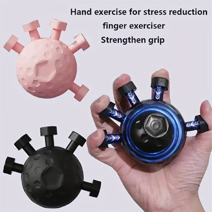 Adjustable Hand Grip Finger Strengthener for Home Gym & Climbing Training